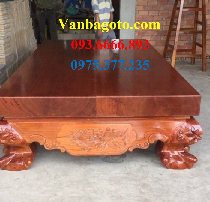 Giá bộ Chiếu ngựa gỗ gõ đỏ