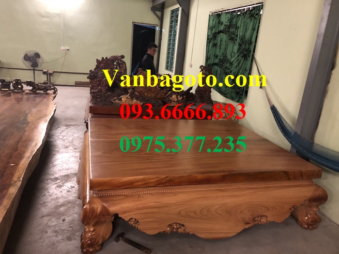 Giá bộ Chiếu ngựa gỗ gõ đỏ