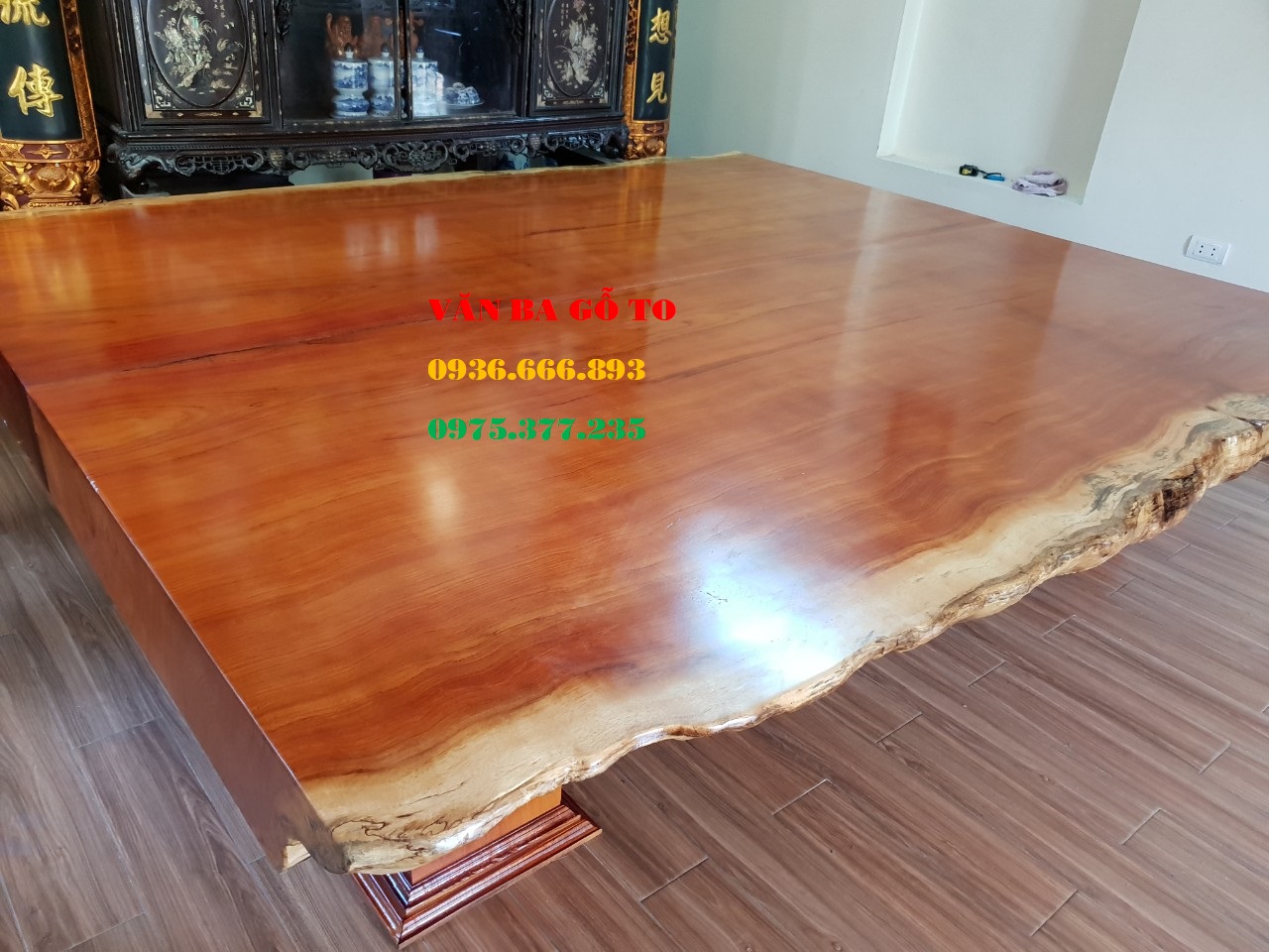 Sập gỗ nguyên khối