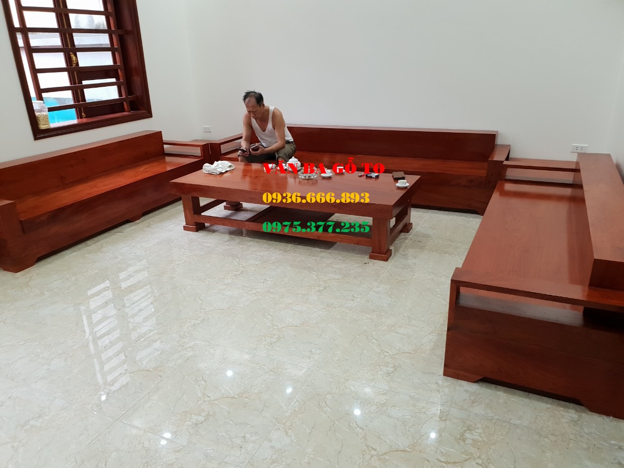 Sofa gỗ phòng khách