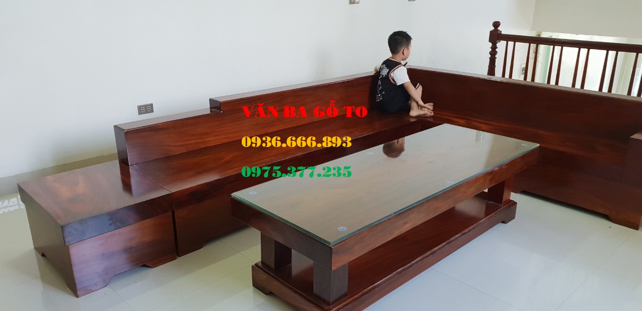 Sofa gỗ lim
