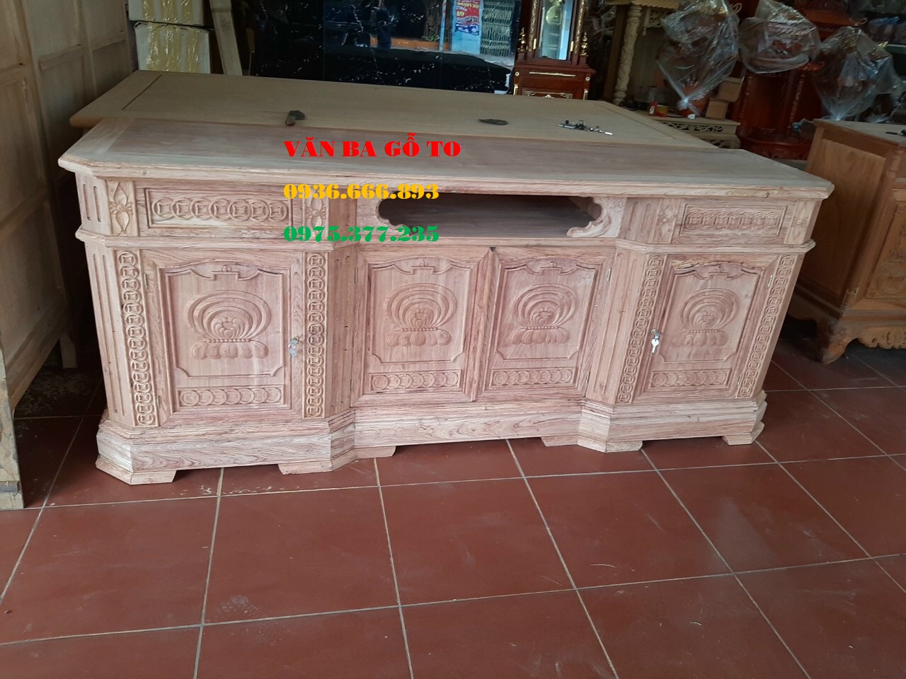 Kệ Tivi gỗ